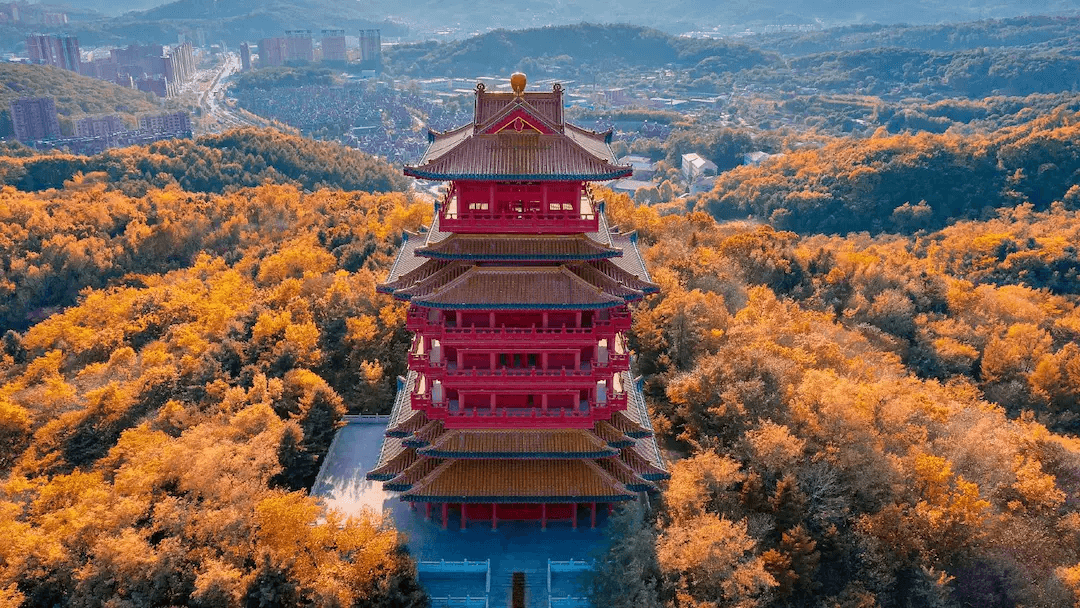 锦江山公园观景